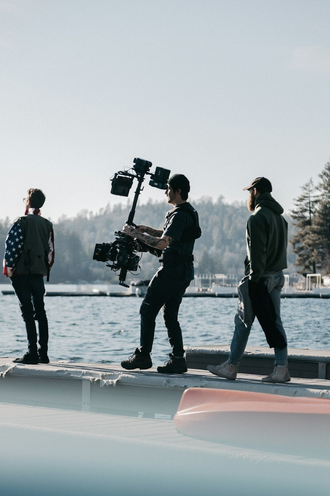 group of young filmmakers