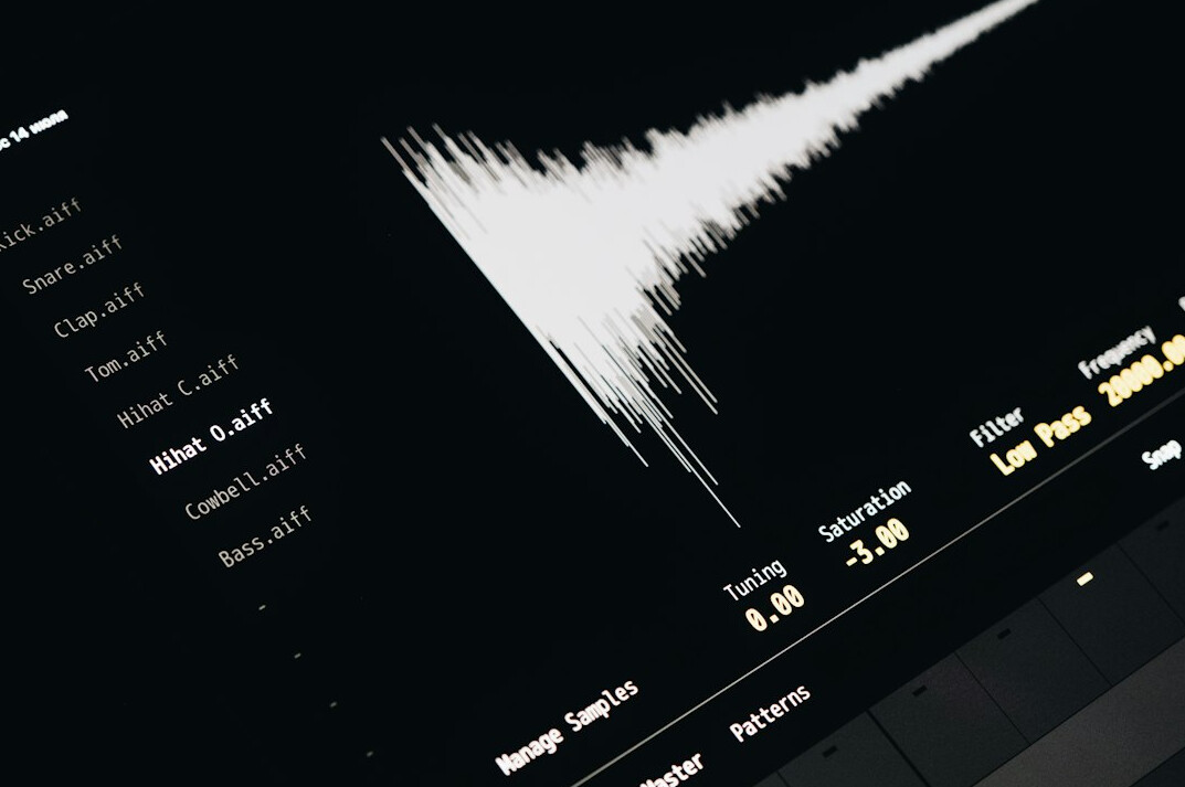 audio waveform editing