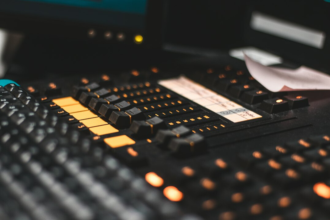 filmmaker syncing audio