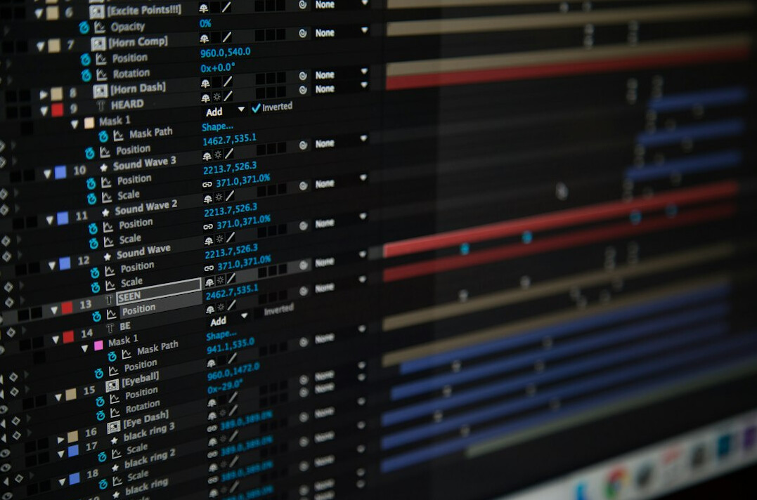 film editing software interface